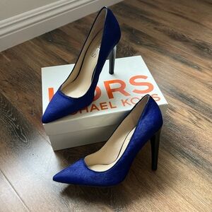 Michael Kors Royal Blue Heels